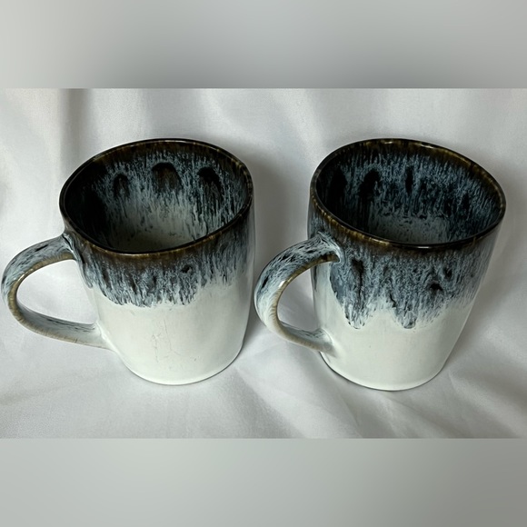 Reactive Glaze Stoneware Mugs Set of Two by West Elm - Picture 3 of 9